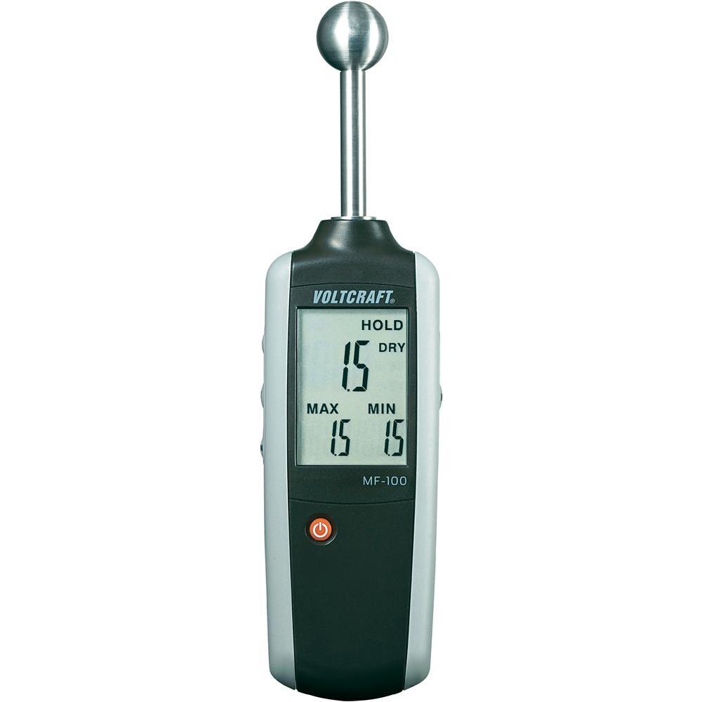 Moisture indicator Voltcraft MF-100 Measuring range building moisture 0 up to 100 % vol Measuring range Wood moisture 0