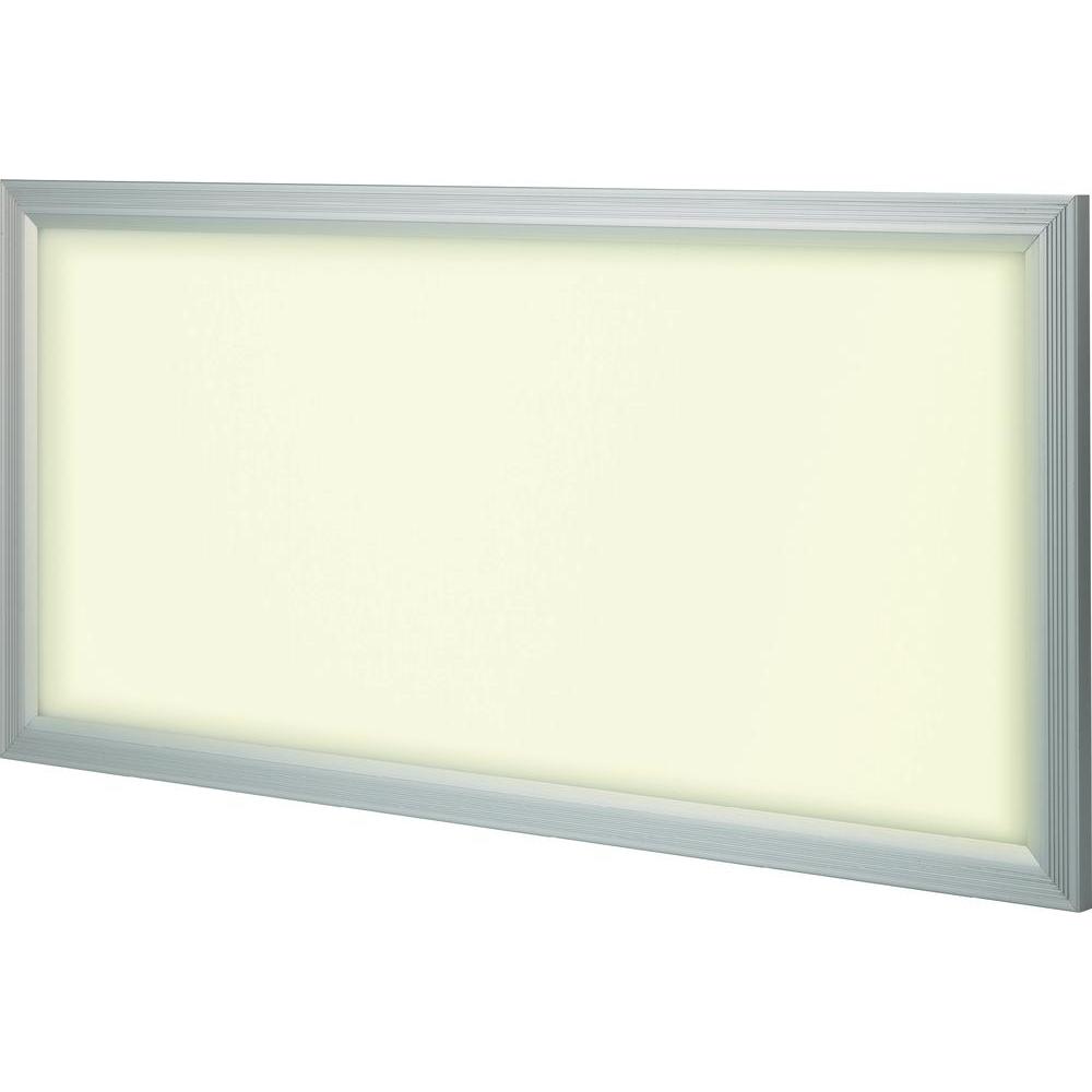 LED panel 36 W Warm white renkforce Paterna Silver-grey