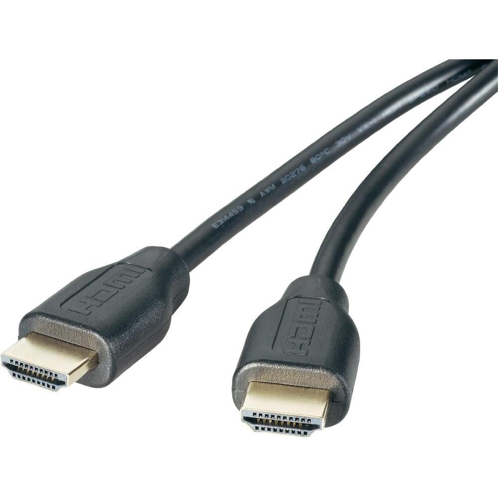HDMI® High Speed with 3 m Ethernet cable SpeaKa Professional
