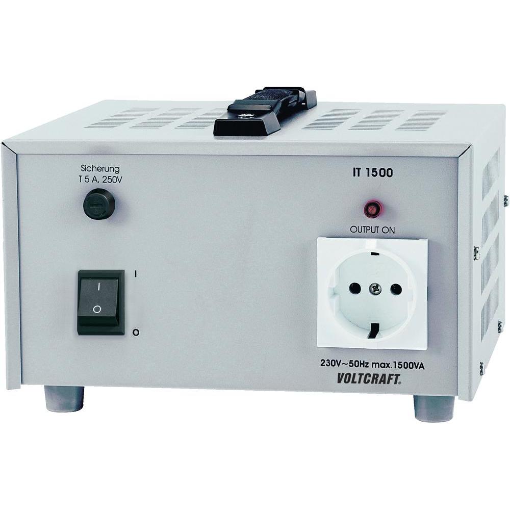 VOLTCRAFT 1500VA Isolation Transformer 230Vac