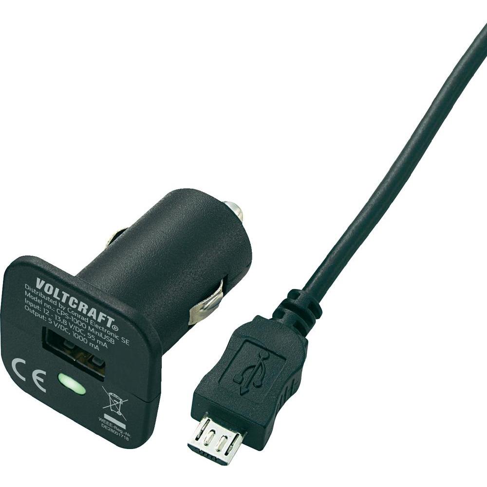 Car charger USB port VOLTCRAFT