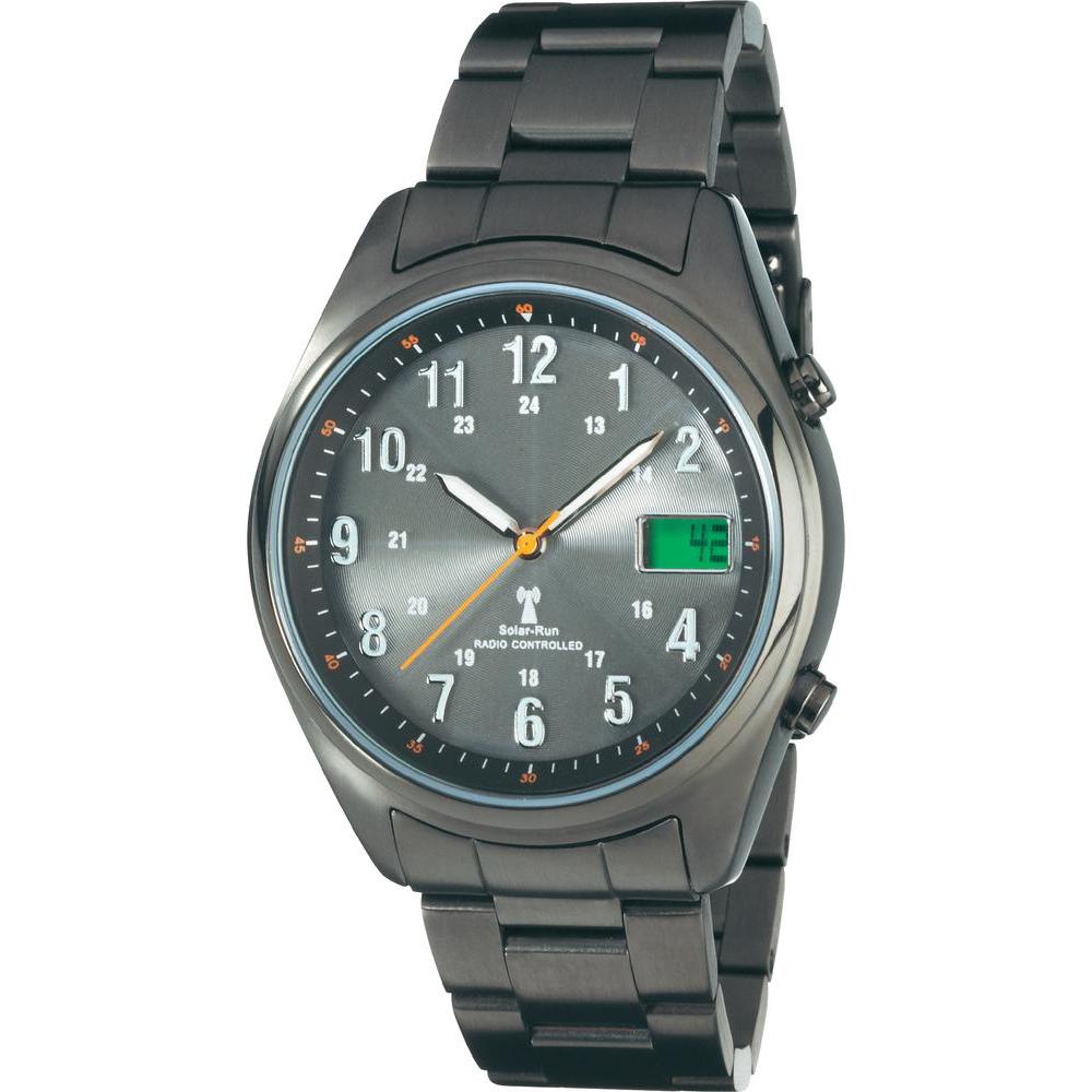 Radio Wrist watch  (Ø x H) 40 mm x 14 mm Dark grey