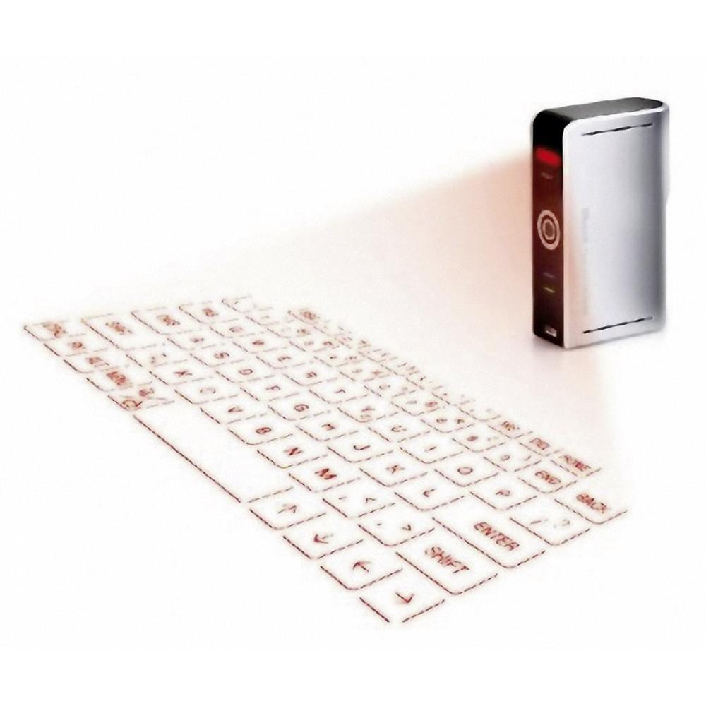 Bluetooth keyboard EPIC Laser Tastatur Silver