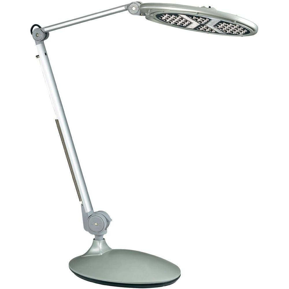 L750 Desk Lamp 50 LEDs Metal, Silver
