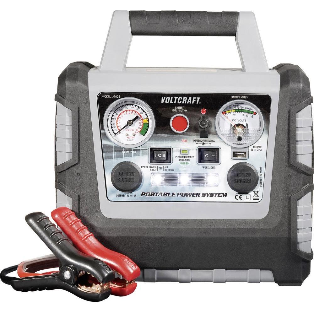 VOLTCRAFT Quick start system VC 900 A 6 in 1 VC900 A Jump start current (12 V)=450 A
