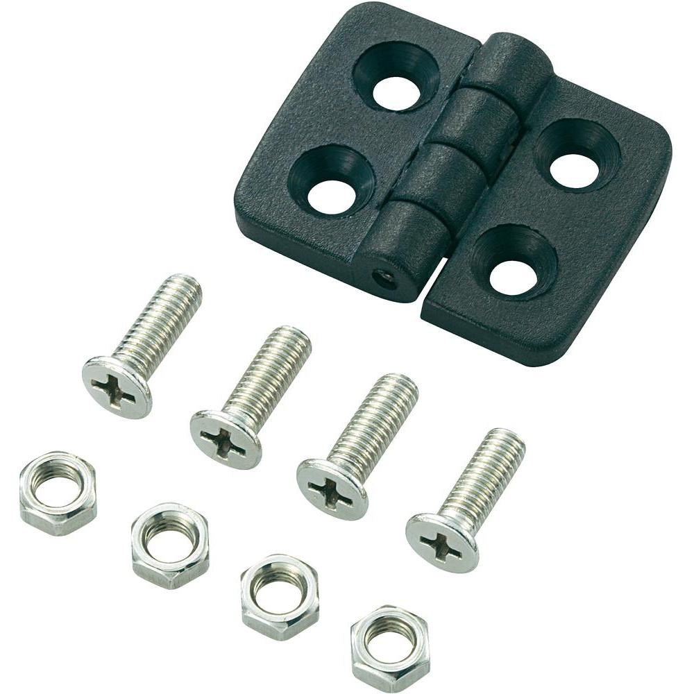 TOOLCRAFT Plastic hinge 39mm with screws